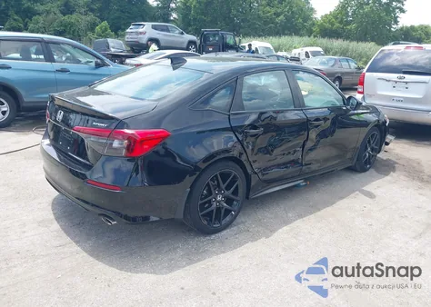 2022 Honda Civic Sport z USA, uszkodzony, nr VIN 2HGFE2F54NH561140